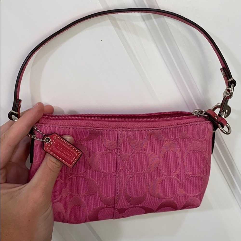 Authentic Coach Pink Purse